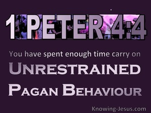1 Peter 4:4